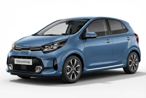 Kia New Morning MT 2025 màu xanh tại đại lý Hải Phòng